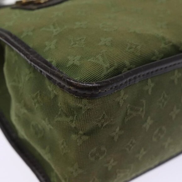 LOUIS VUITTON Monogram Mini Sac Catline Hand Bag TST Khaki M92327 LV Auth 76028 - Picture 4 of 15